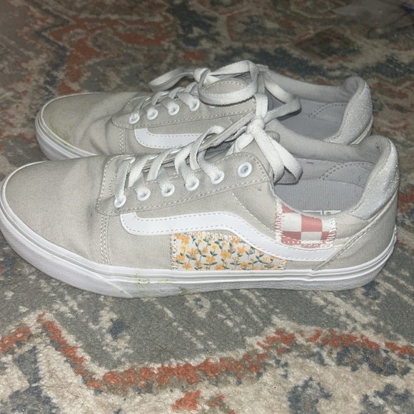 Vans gray patchwork old skool. - Picture 3 of 5